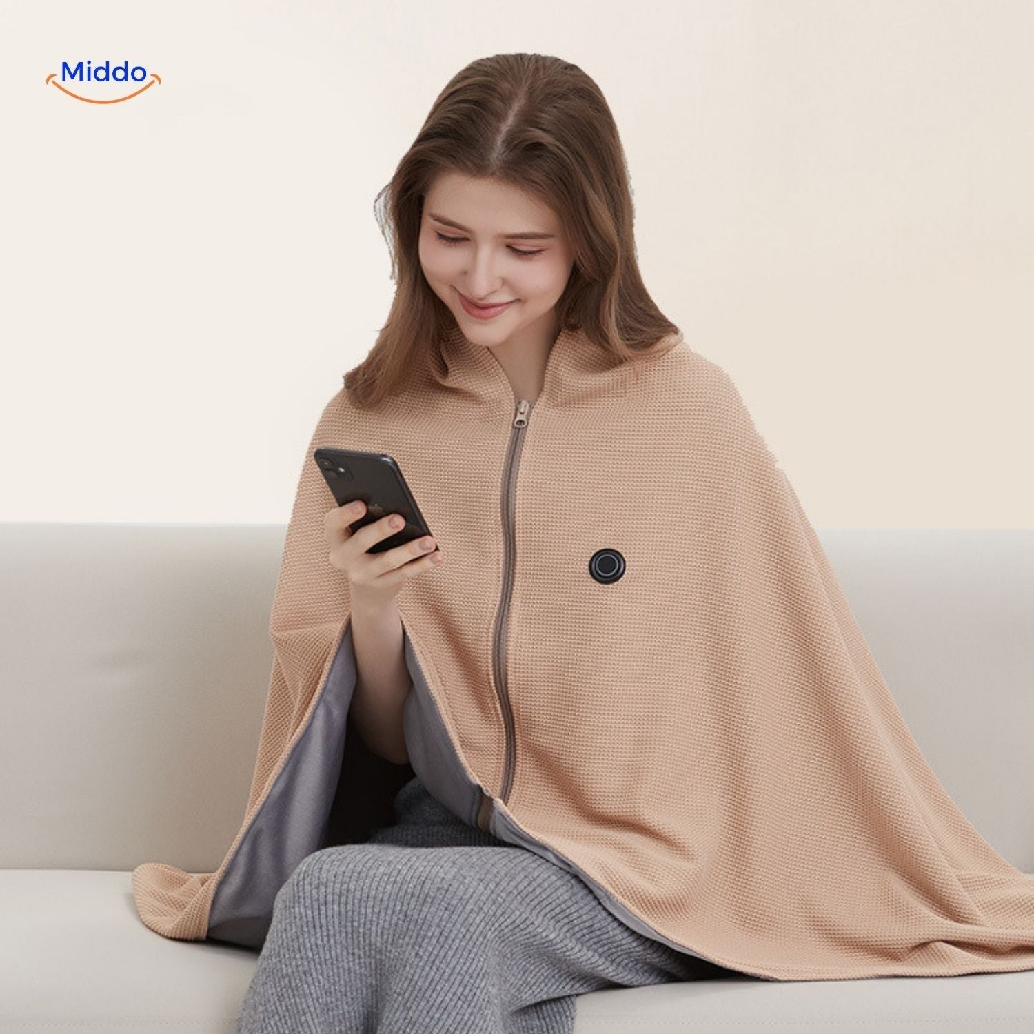 WarmLuxe – The USB Heating Scarf with Graphene Technology for Cozy Warmth