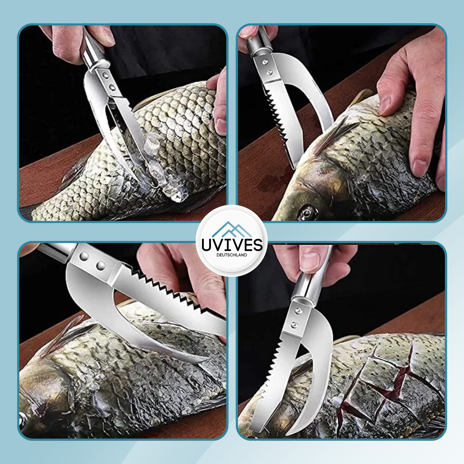 1+1 FREE | ScaleMaster 3in1 – Fresh Fish Made Easy!