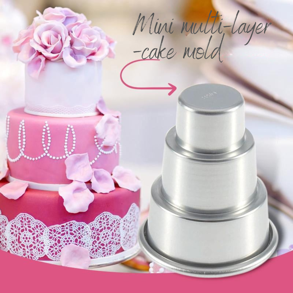 TierTins - Mini multi-layer cake tin