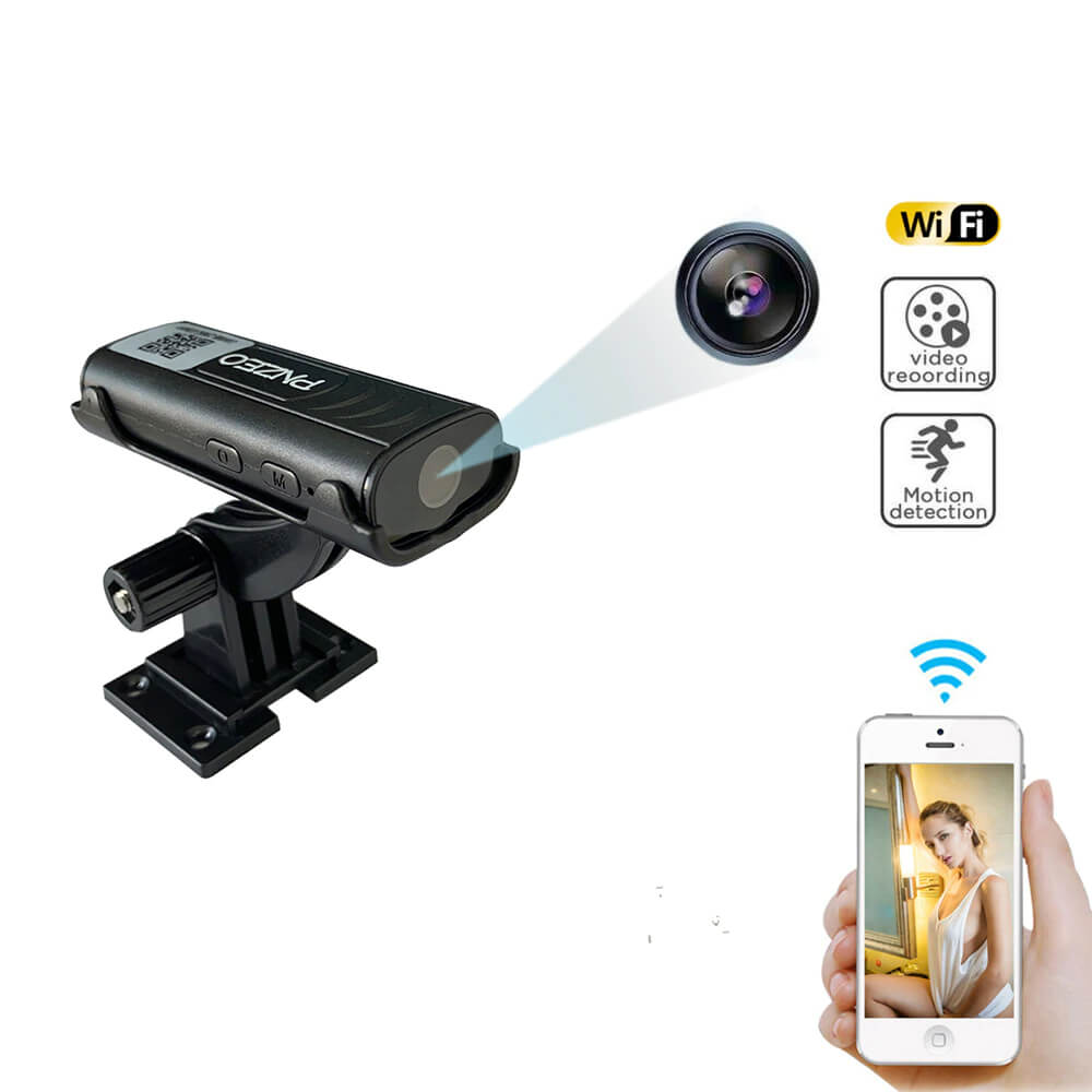 SafeView - Mini security camera with motion detection & remote access!