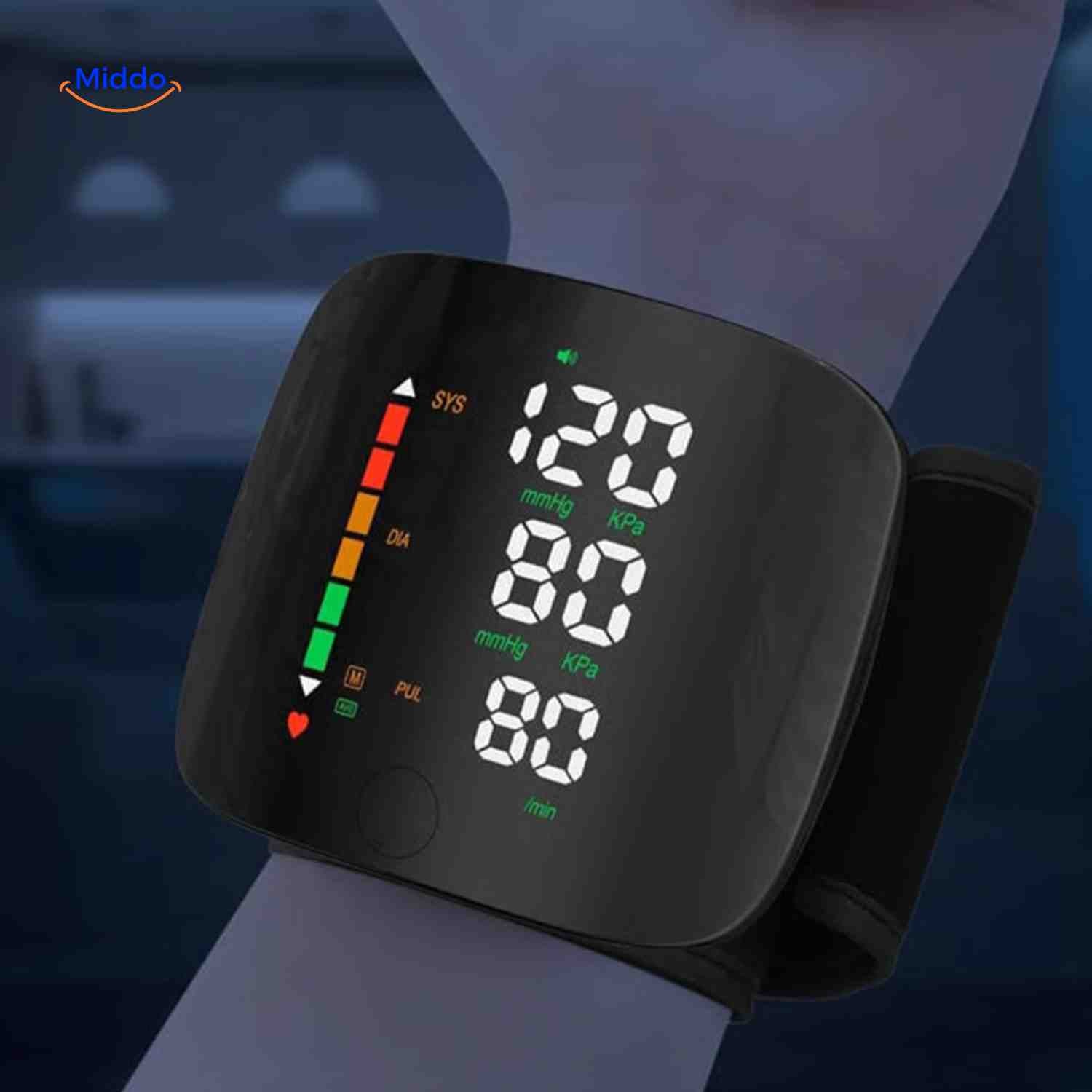CardioCheck – Precise Blood Pressure Monitoring Conveniently on the Wrist