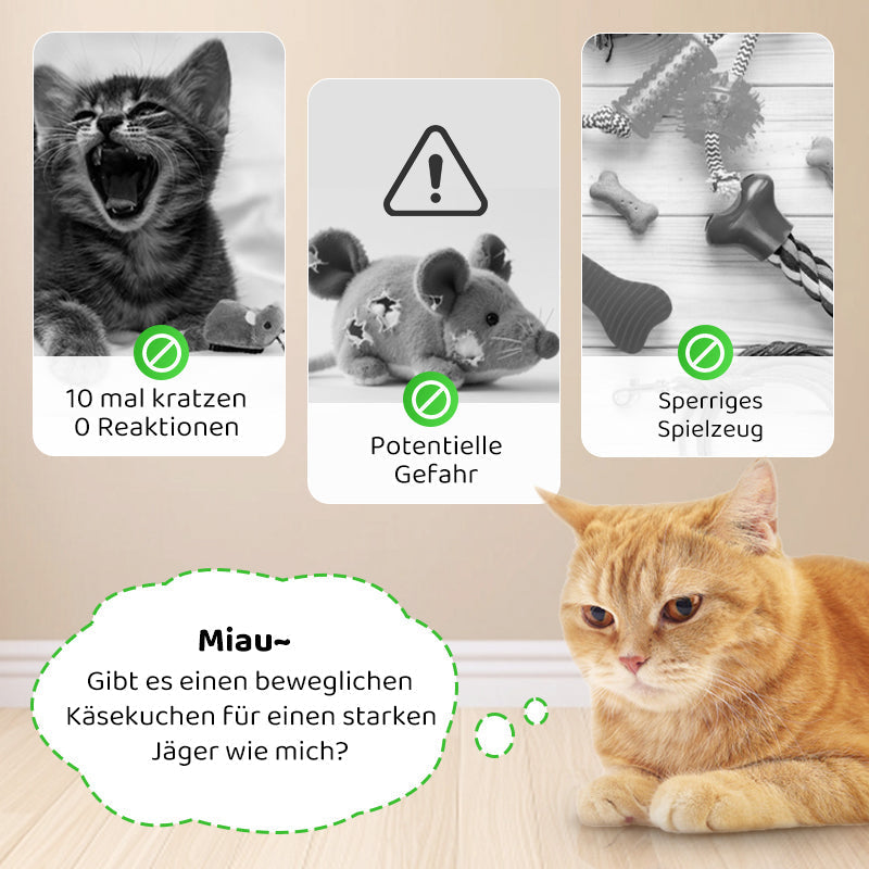 2+1 FREE | PawChase – The Toy That Keeps Your Cat Chasing for More!