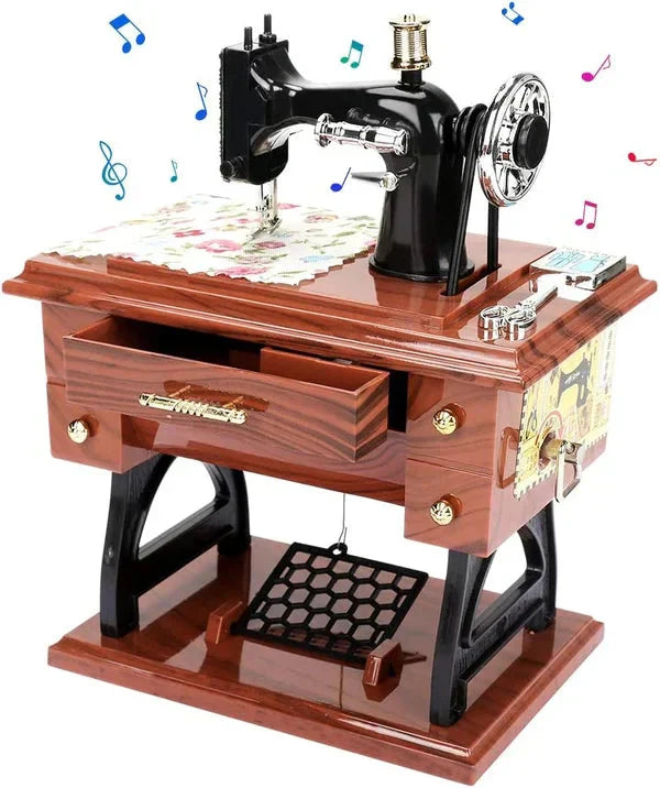 MelodyStitch – The Nostalgic Sewing Machine Music Box