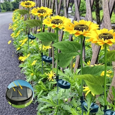 SunflowerLight - For a garden that attracts everyone's attention