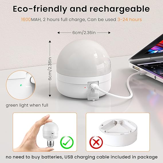 PowerGlow – The Rechargeable Color-Changing LED for Every Mood