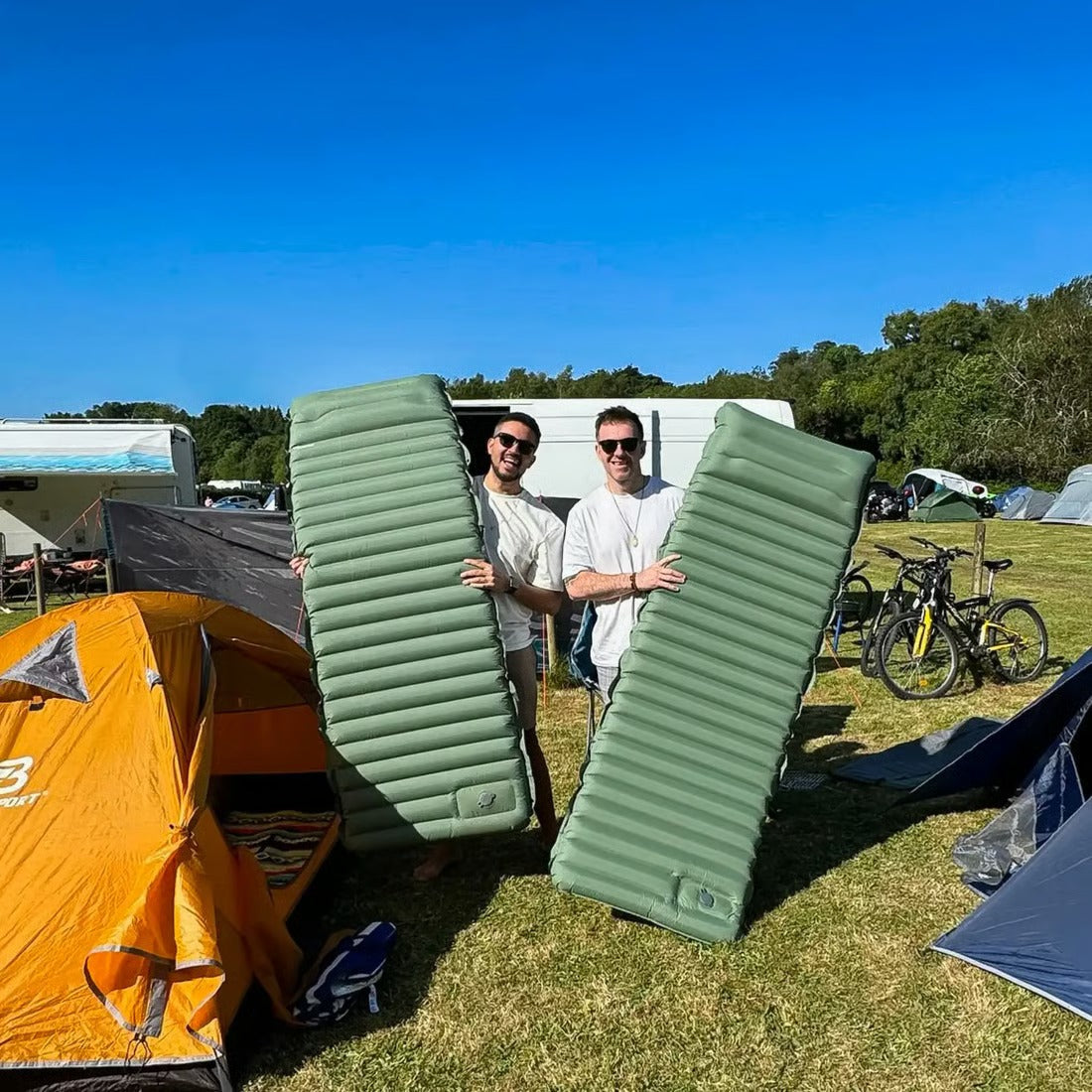 CampNest – The Ultimate Comfort for Restful Sleep Outdoors!