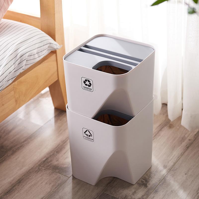 LuxuryBin – Stackable Trash Bins for Unlimited Organization!