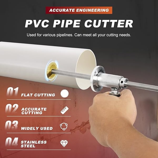 PipeMaster – Precise Cutting of PVC Pipes from the Inside!