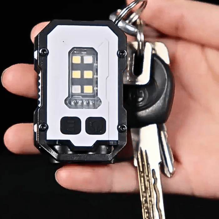 MiniBeam – The Ultra-Compact LED Keychain Flashlight