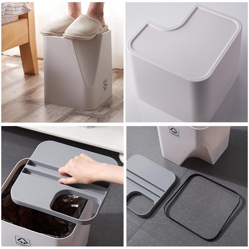 LuxuryBin – Stackable Trash Bins for Unlimited Organization!