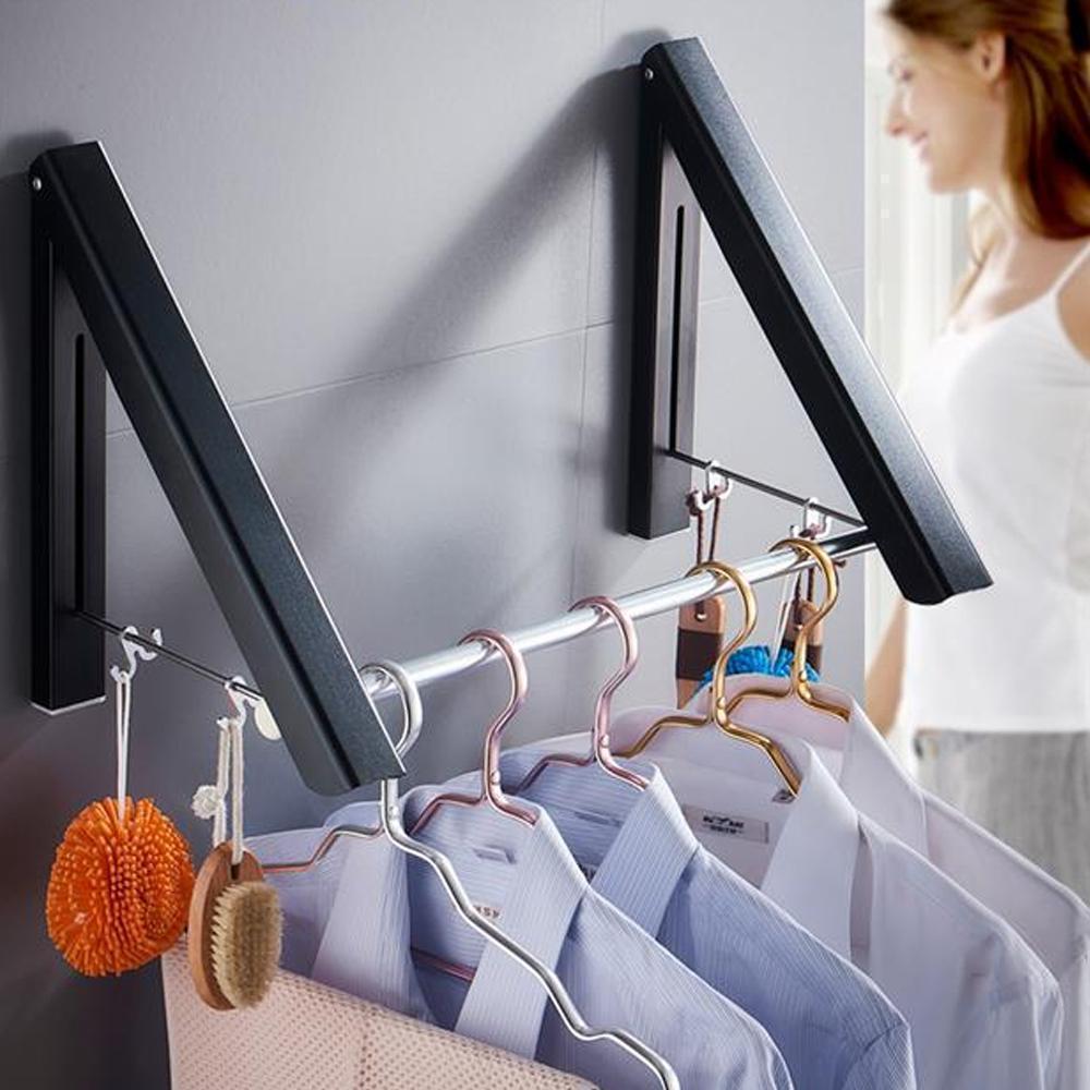 FlexoDry - Folding retractable clothes rack