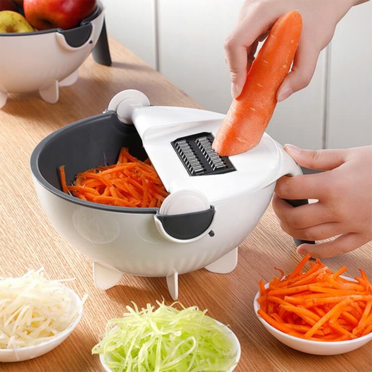 VeggiPro - 7-in-1 vegetable slicer with accessories
