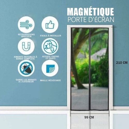 MagnetoMesh - Fresh air without insects