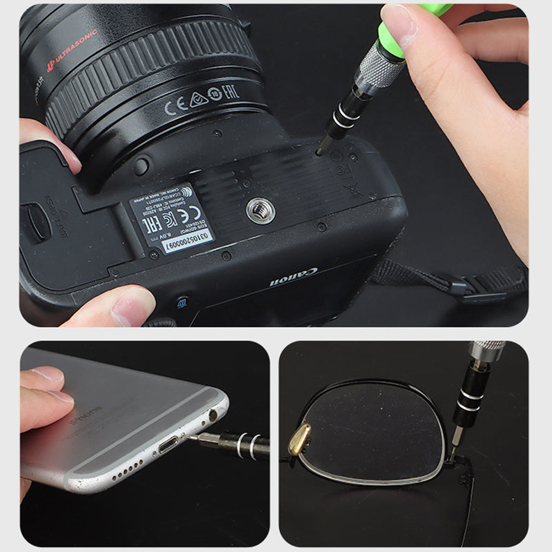 FlexMaster - Quick Repairs with All-in-One Screwdriver Set – Bright ...