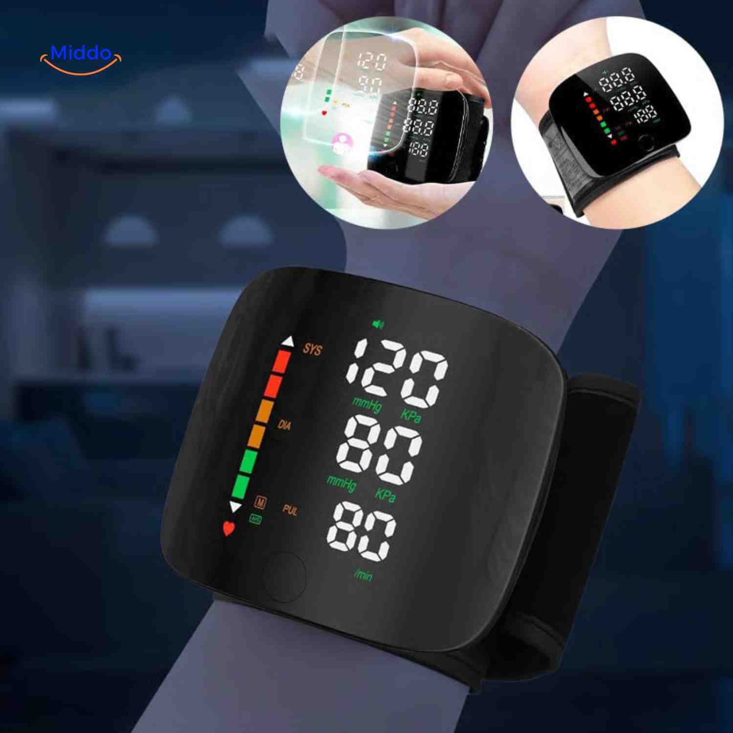 CardioCheck – Precise Blood Pressure Monitoring Conveniently on the Wrist