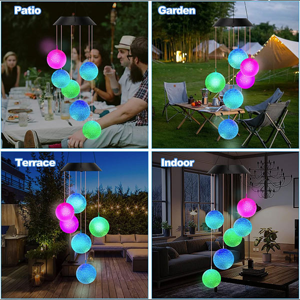LumiSwing - hanging lamp for stylish, sustainable outdoor lighting