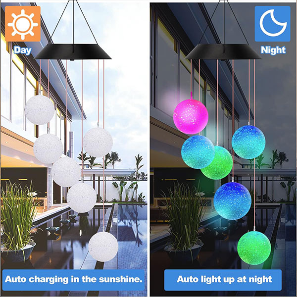 LumiSwing - hanging lamp for stylish, sustainable outdoor lighting