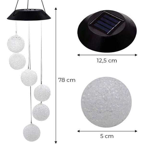 LumiSwing - hanging lamp for stylish, sustainable outdoor lighting