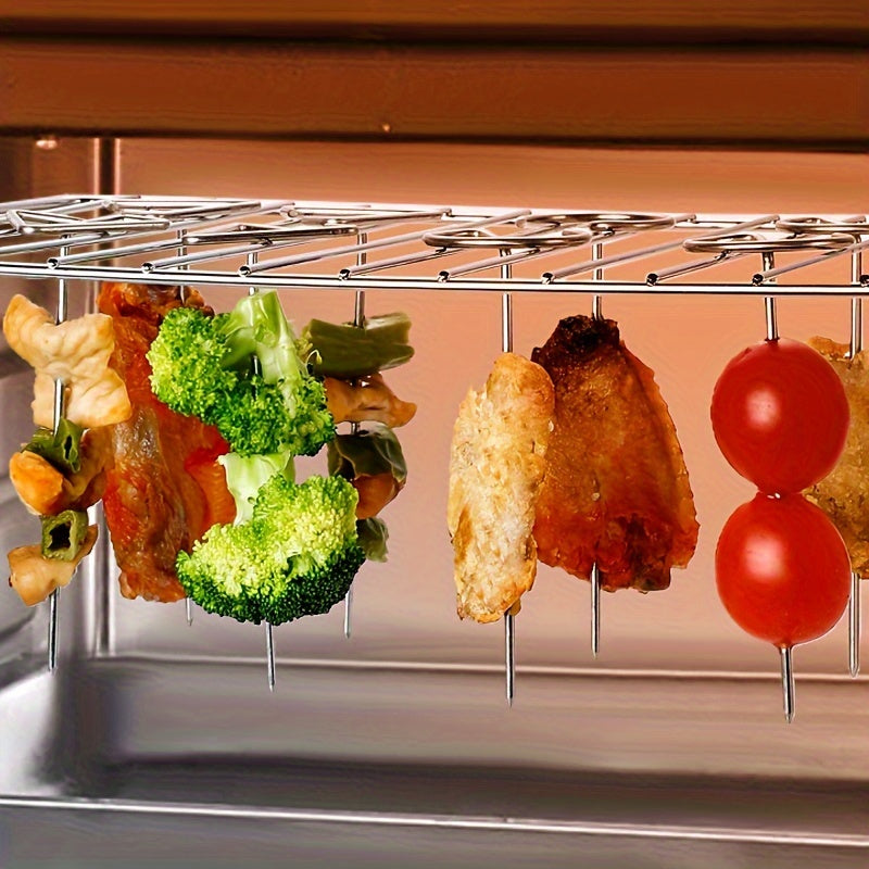 5+5 FREE | GrillElevate™ - The stainless steel skewers for even & perfect grilling