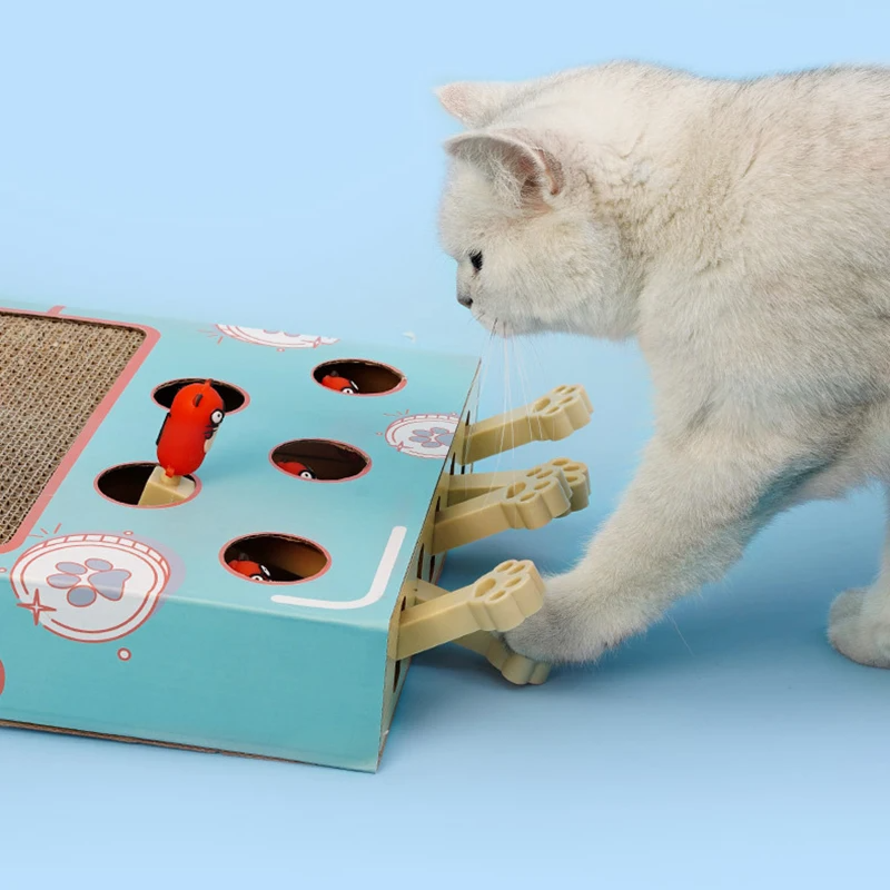 ScratchNest – The Ultimate 3-in-1 Playground for Your Cat