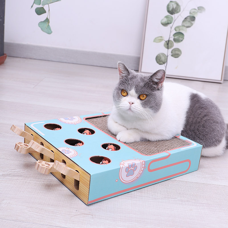 ScratchNest – The Ultimate 3-in-1 Playground for Your Cat