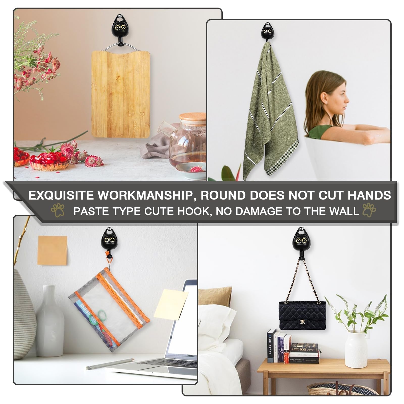 1+1 FREE | PawHook™ - Cute cat hooks for more order!