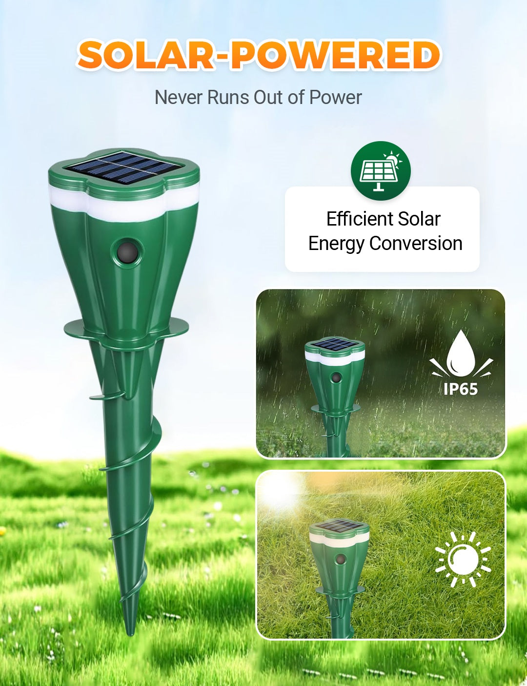 1+1 FREE | VibraGreen – Keep Your Garden Peaceful and Protected