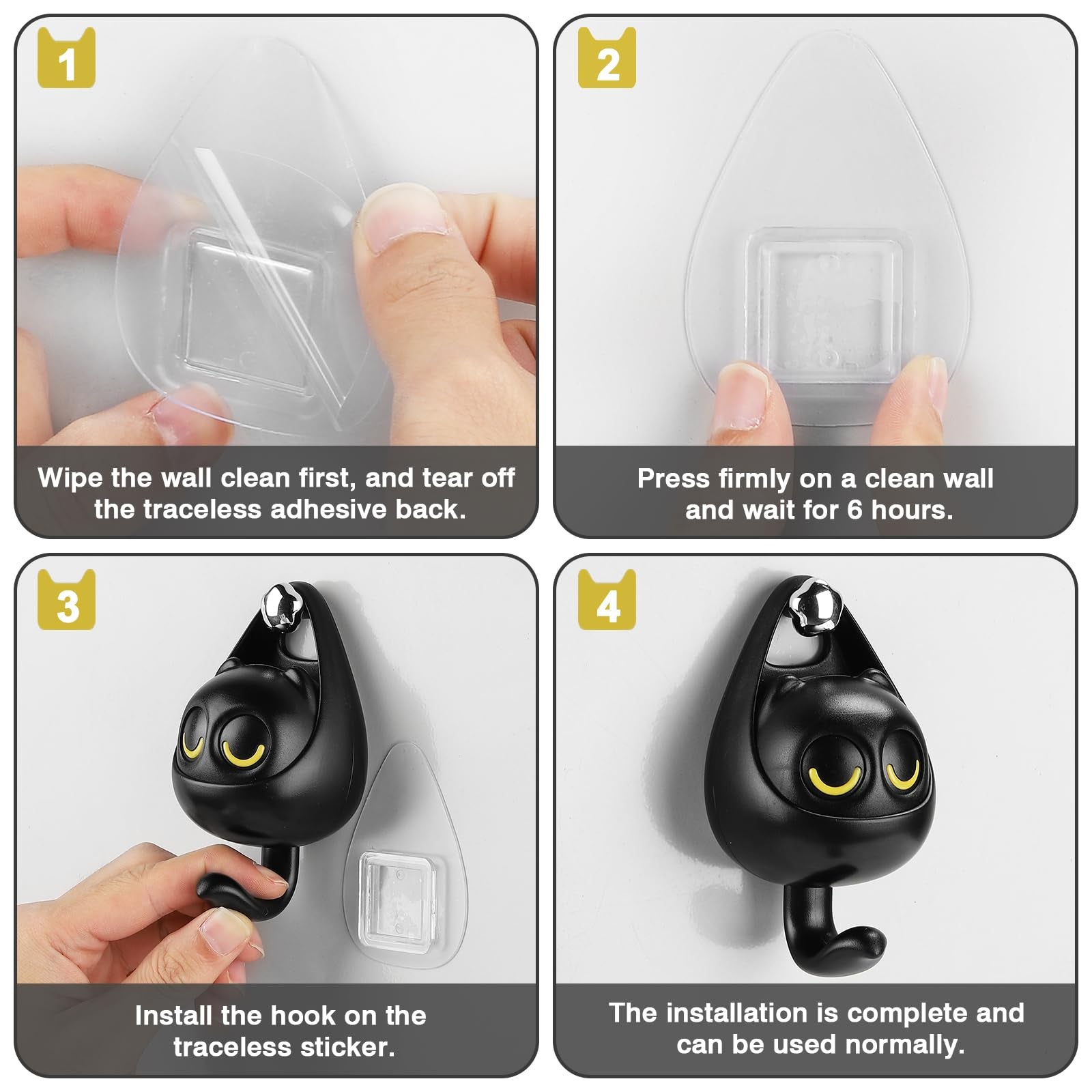 1+1 FREE | PawHook™ - Cute cat hooks for more order!