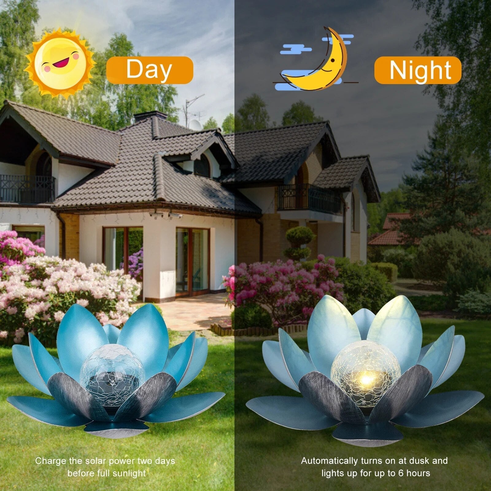 1+1 FREE | LotuGlow - Magical garden lighting with style