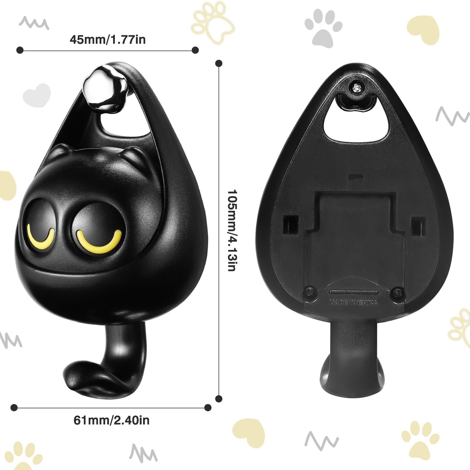 1+1 FREE | PawHook™ - Cute cat hooks for more order!