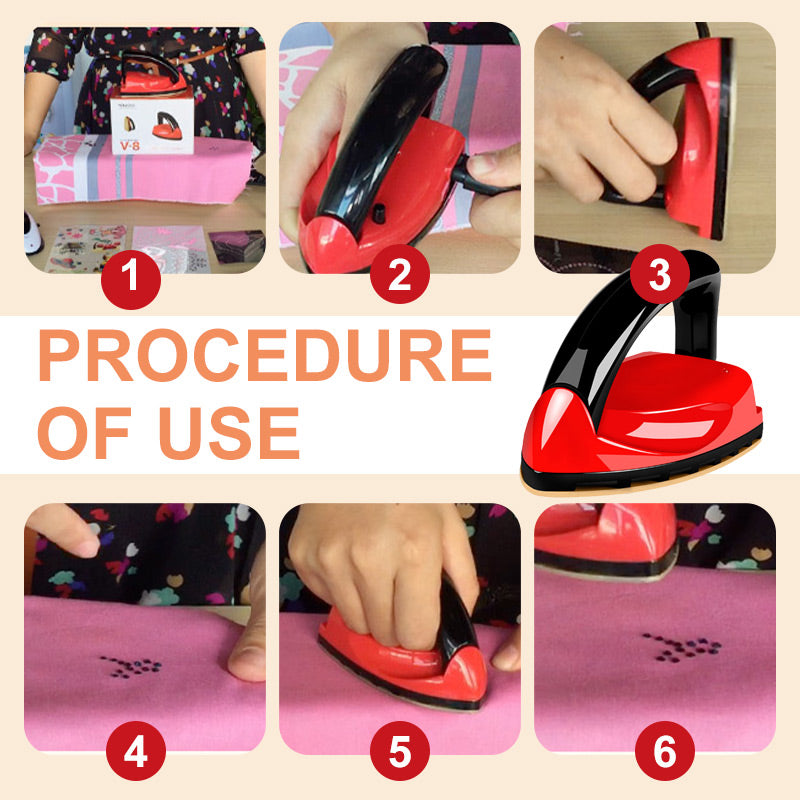 PressMate – Your Multifunctional Travel Iron!