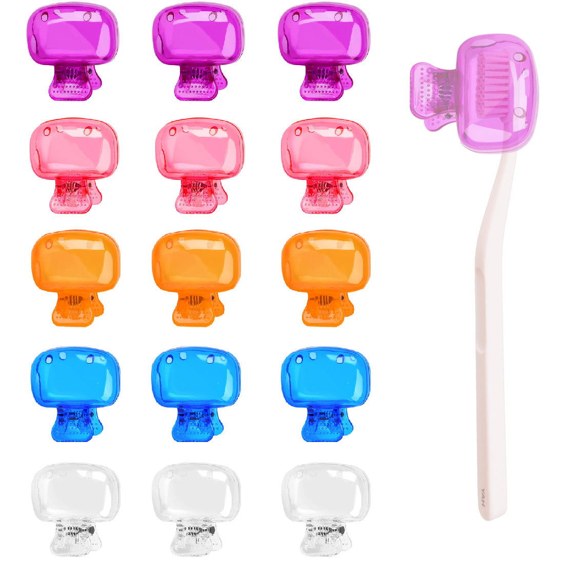 BrushBuddy – Keep Your Toothbrush Clean & Protected (15-Pack)