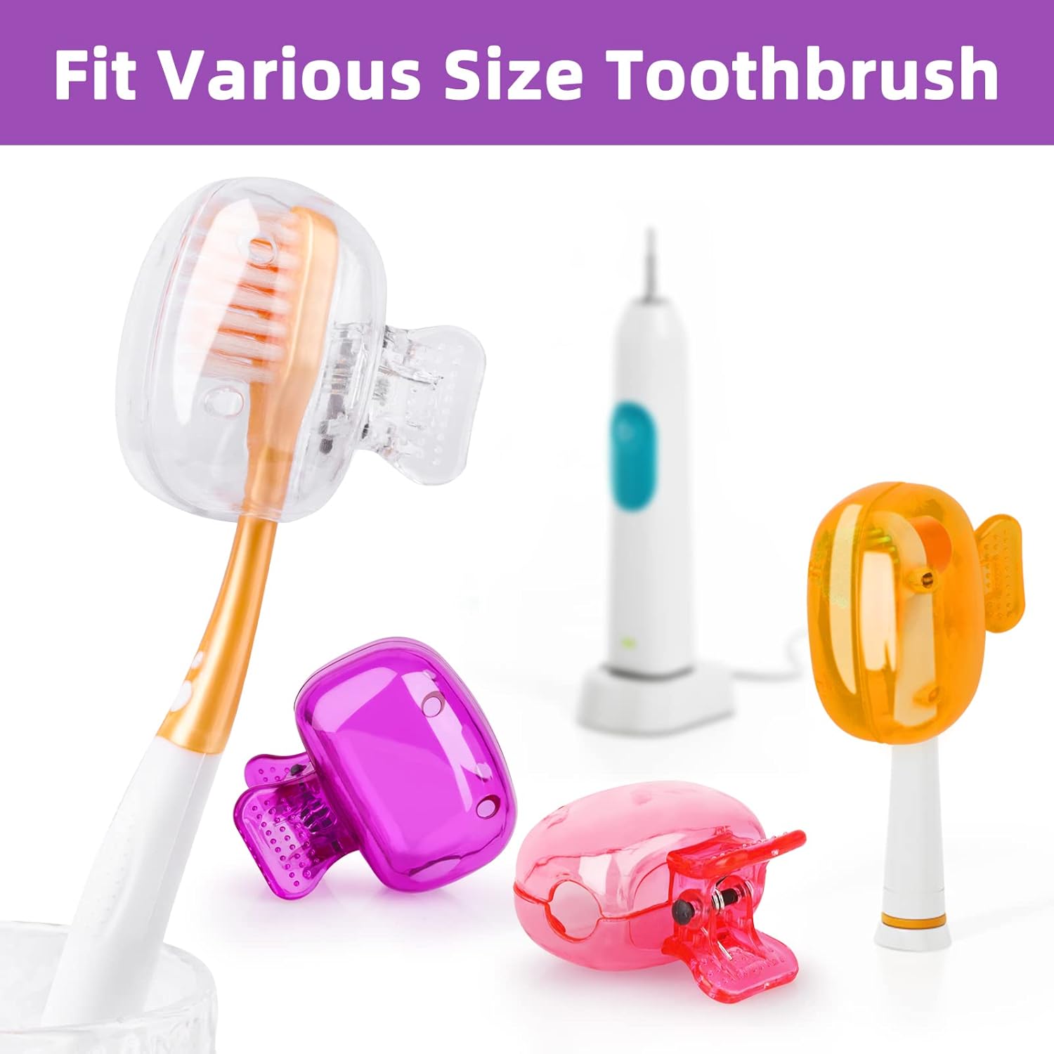 BrushBuddy – Keep Your Toothbrush Clean & Protected (15-Pack)