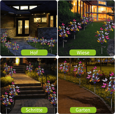 LumiButterfly - Transform your garden with luminous butterflies