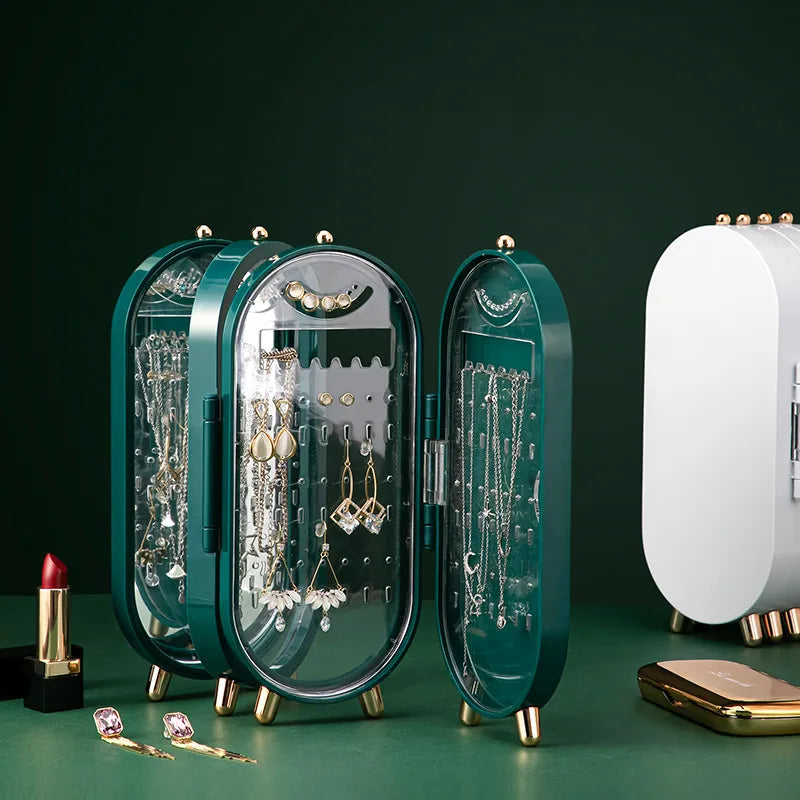 JewelEase – Elegant Jewelry Organizer for Home & Travel