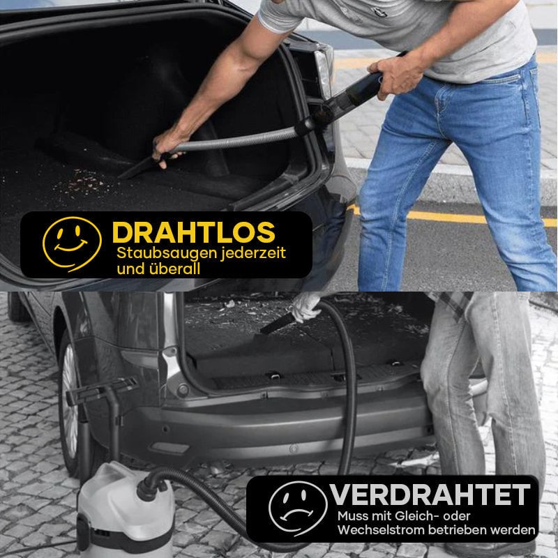 DustJet V8 – Ultimate Power for a Spotless Ride