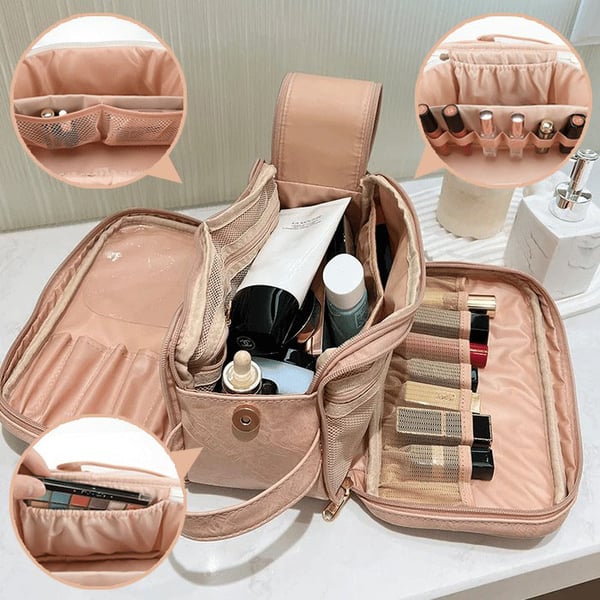 GlamGo – Premium Travel Cosmetic Organizer