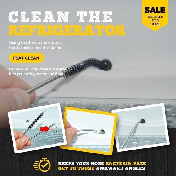 1+1 FREE | FridgeFlex - Removes odors &amp; bacteria in seconds