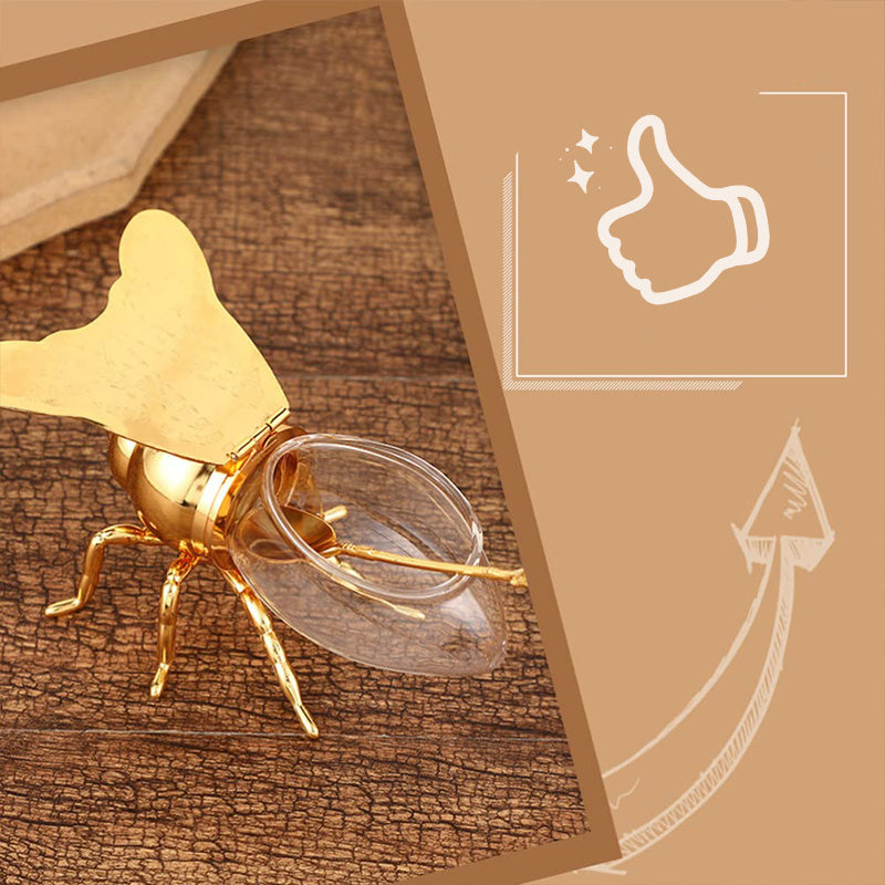 LuxeBee – Stylish Honey Pot with Unique Design