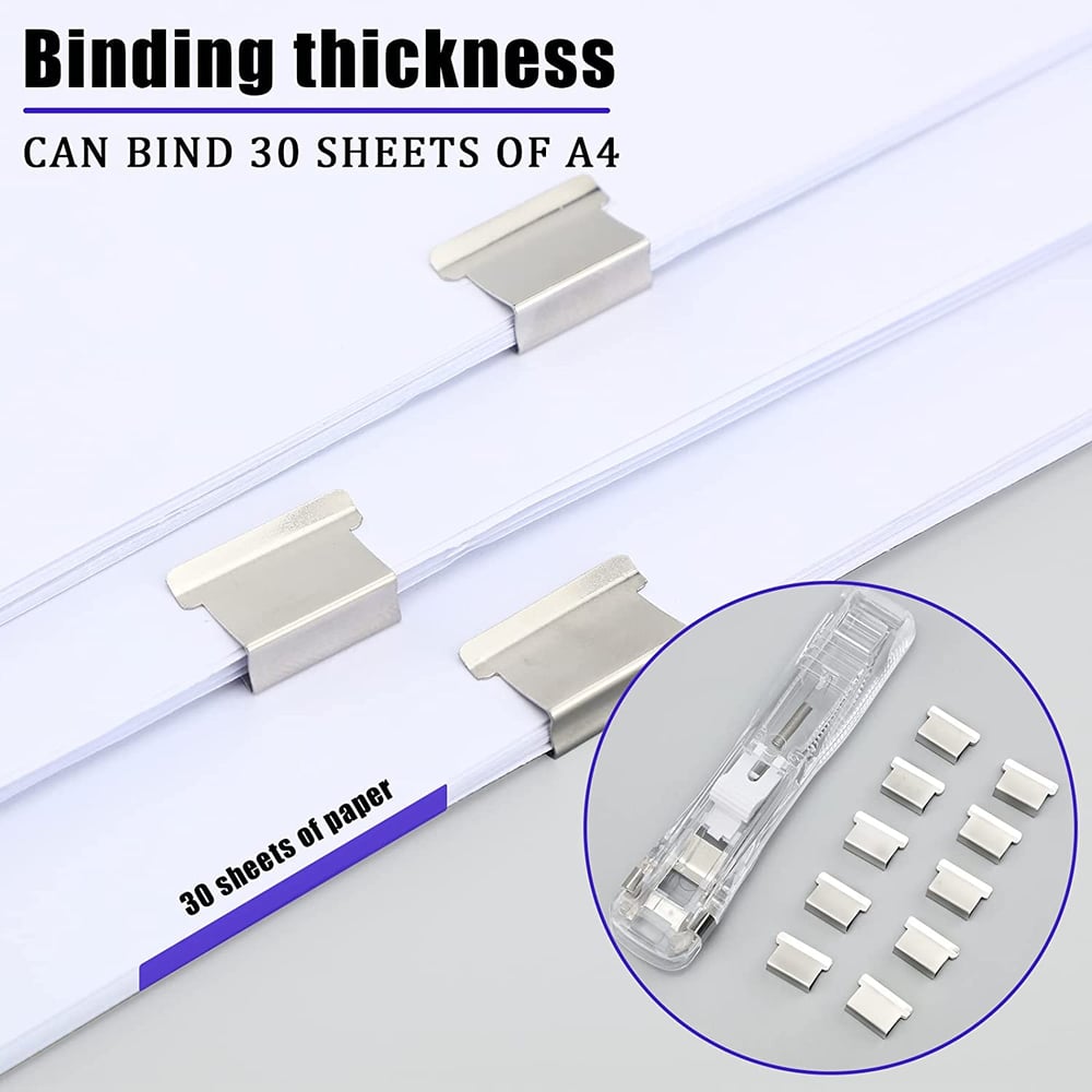 ClipPaper – Stapling without holes & paper damage!