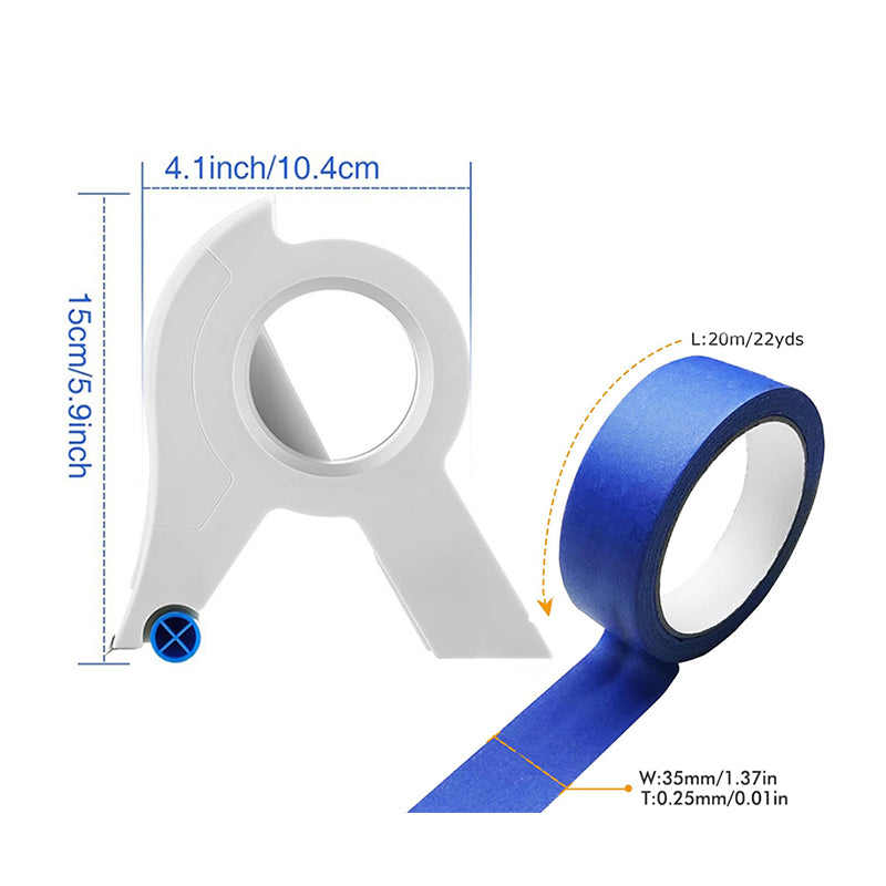 TapeTrim™ - Home decoration masking tape cutting tools