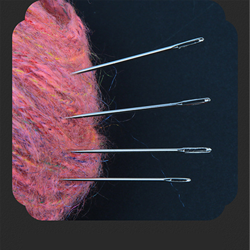 EmbroiMaster – Sharp Sewing Needle Set with Large Eye