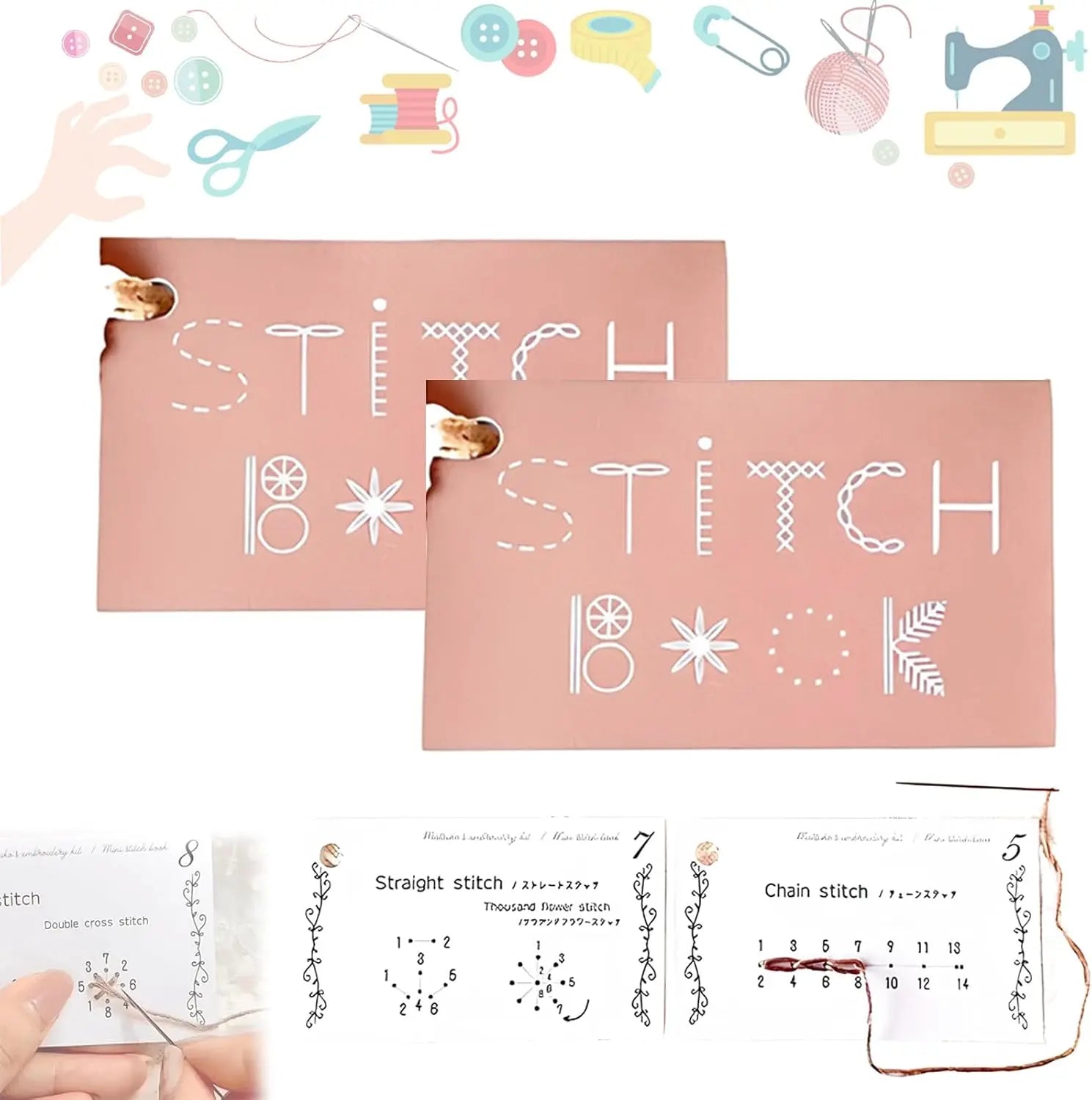 StitchBook – Your Compact Sewing & Embroidery Coach On the Go