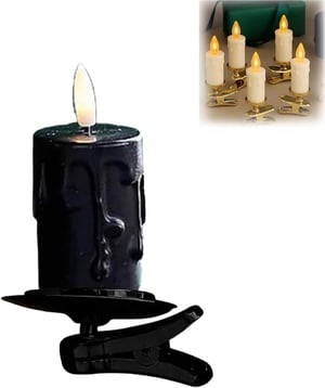 GlowClips – Flickering Candlelight Without Any Fire Hazard!
