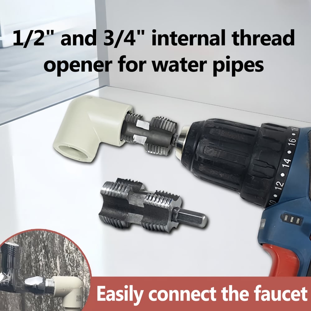 TwistTap – Effortless Thread Cutting for Every Plumbing Project