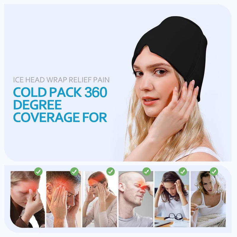 ReliefWrap – Ultimate Comfort for Migraine and Tension Relief