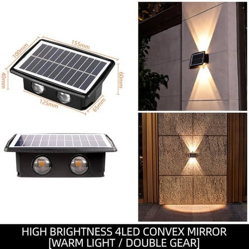 1+1 FREE I BeamBox - Solar-powered LED wall light