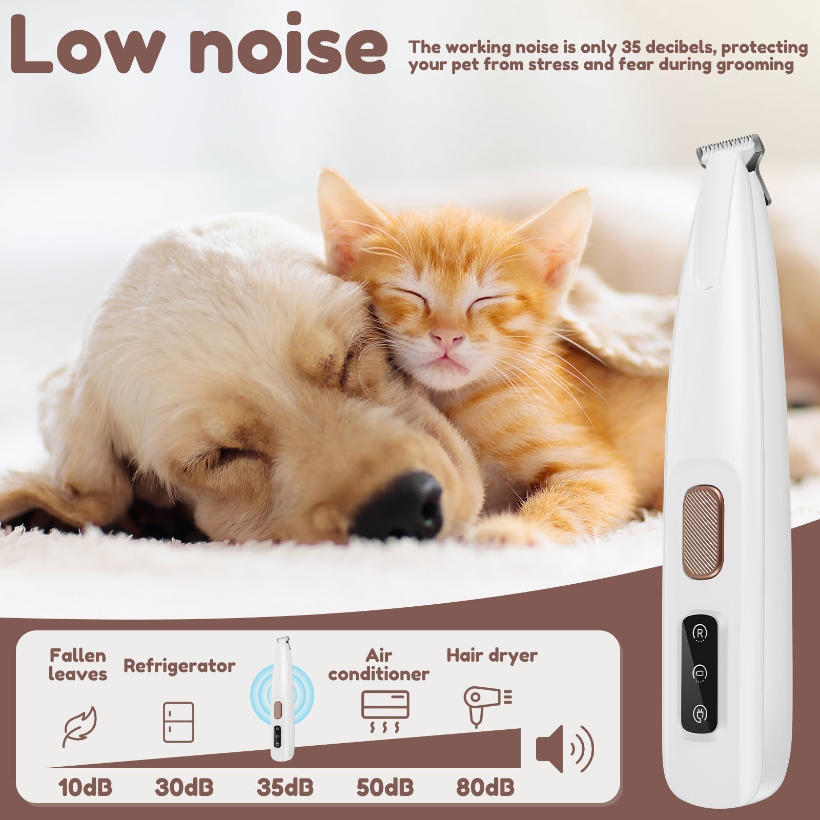 ShinePaws™ - LED hair clipper for pets