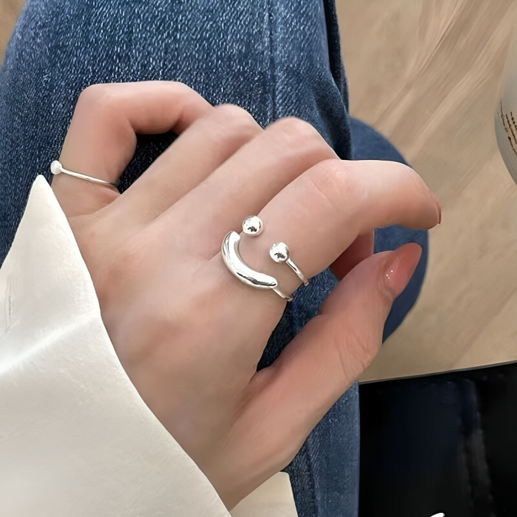 50% OFF | HappyRing™ - smiley Adjustable Ring