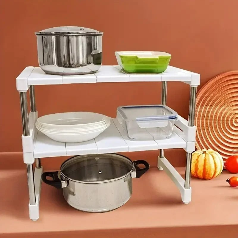 MultiTidy - Stackable storage shelf for the kitchen